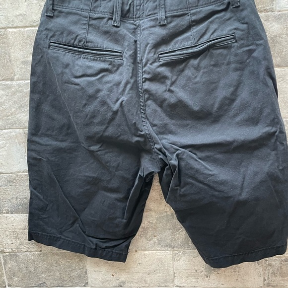 ❤️ GAP MENS FRONT FLAP BLACK SHORTS SIZE 28 - Picture 5 of 5